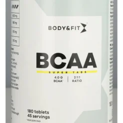 Sportvoeding & Drank<Body & Fit BCAA Super Tabs 180 tabletten