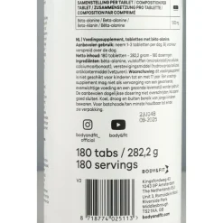 Clearance Beta Alanine Super Tabs 180 tabletten Sportvoeding & Drank