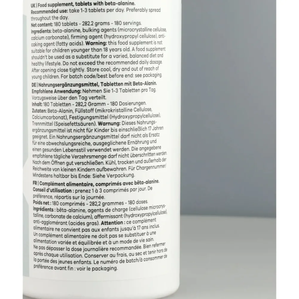 Clearance Beta Alanine Super Tabs 180 tabletten Sportvoeding & Drank