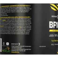Sportvoeding & Drank<Body & Fit BF10 Pre-workout Sour Yellow 315 gr