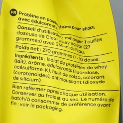 New Clear Whey Isolate Mango 270 gr Sportvoeding & Drank