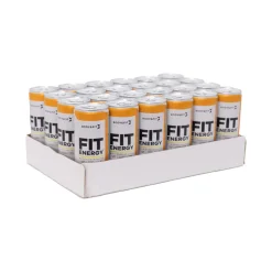 Sportvoeding & Drank<Body & Fit Fit Energy Drink Orange 24 x 250 ml