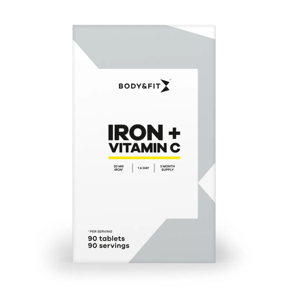 IJzer & vitamine C 90 tabletten^Body & Fit Online