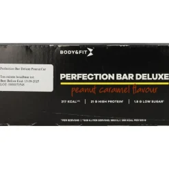 Sportvoeding & Drank<Body & Fit Perfection Bar Deluxe Peanut Caramel 15 x 55 gr