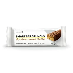 Sportvoeding & Drank<Body & Fit Smart Bar Crunchy Chocolate Caramel 12 x 45 gr