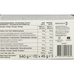 Sportvoeding & Drank<Body & Fit Smart Bar Crunchy Chocolate Caramel 12 x 45 gr