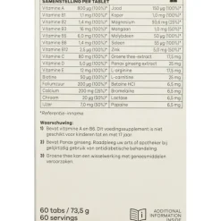 Clearance Sports Multi 60 tabletten Sportvoeding & Drank