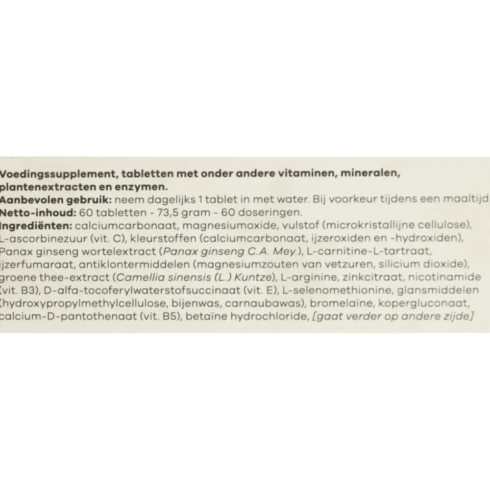 Clearance Sports Multi 60 tabletten Sportvoeding & Drank