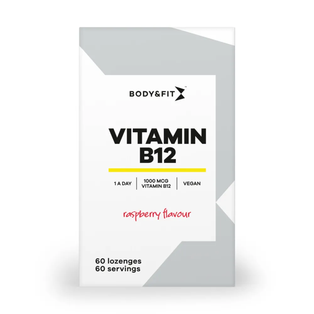 Best Vitamine B12 Raspberry 60 zuigtabletten Sportvoeding & Drank