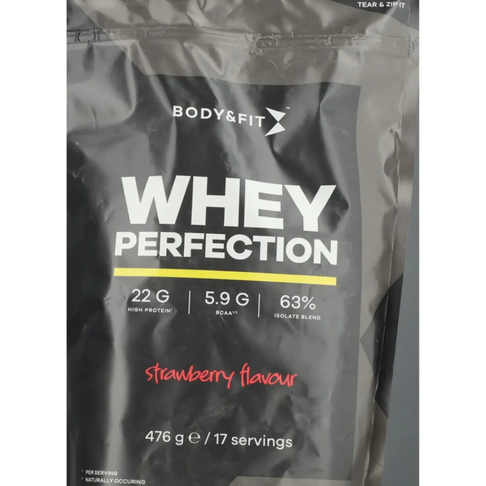 Whey Perfection Strawberry Milkshake 476 gr^Body & Fit Outlet