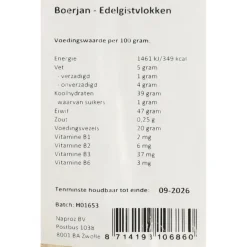 Edelgistvlokken 200 gr^Boerjan Discount