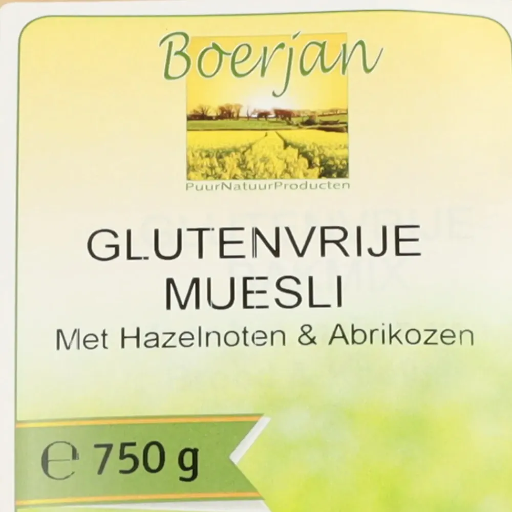 Best Glutenvrij Muesli 750 gr Glutenvrij