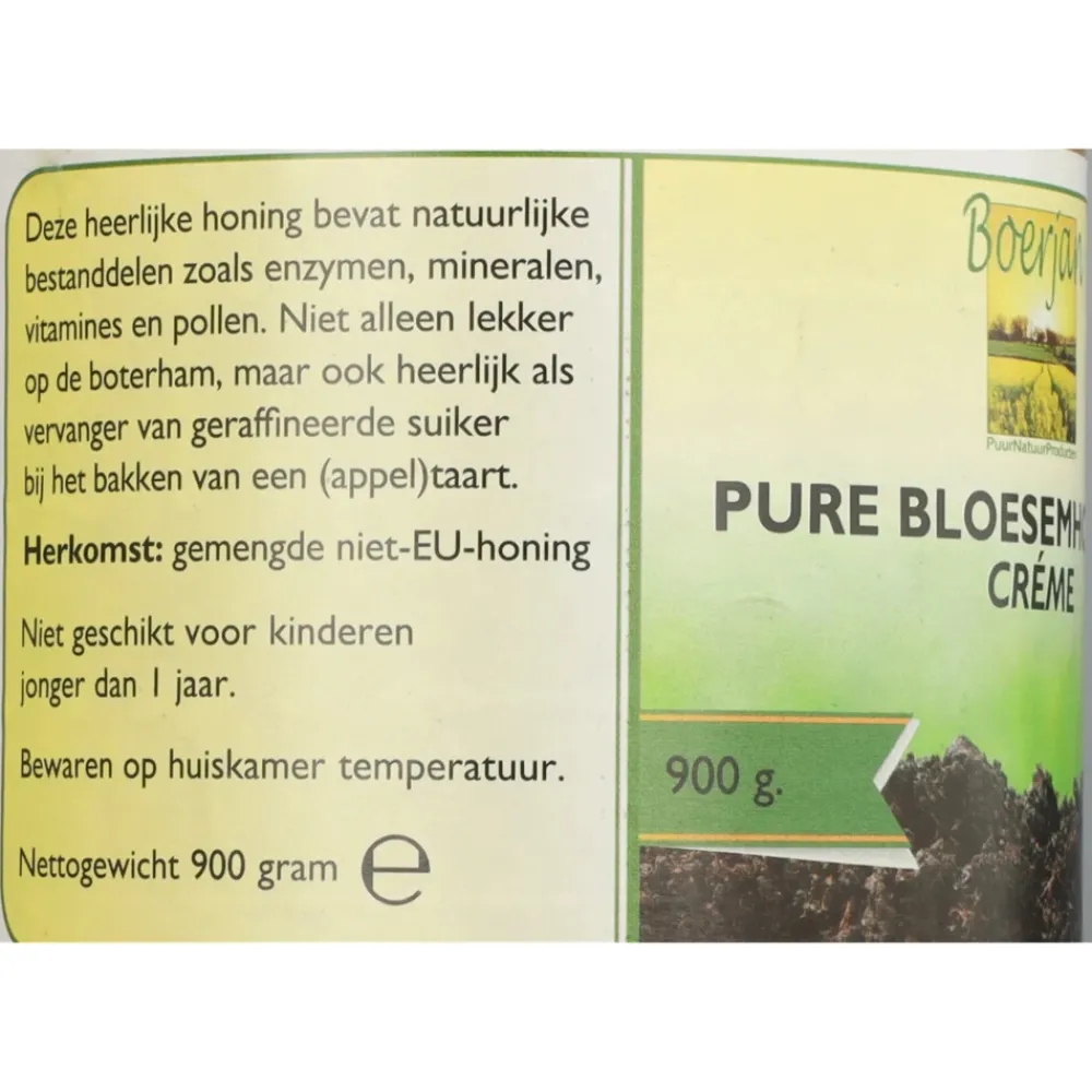Honing Bergbloesem Creme 900 gr^Boerjan Sale