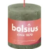 Kaarsen<Bolsius Stompkaars Olive 8 cm