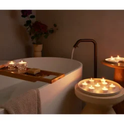 Theelichten Wit 6 branduren 60 stuks^Bolsius