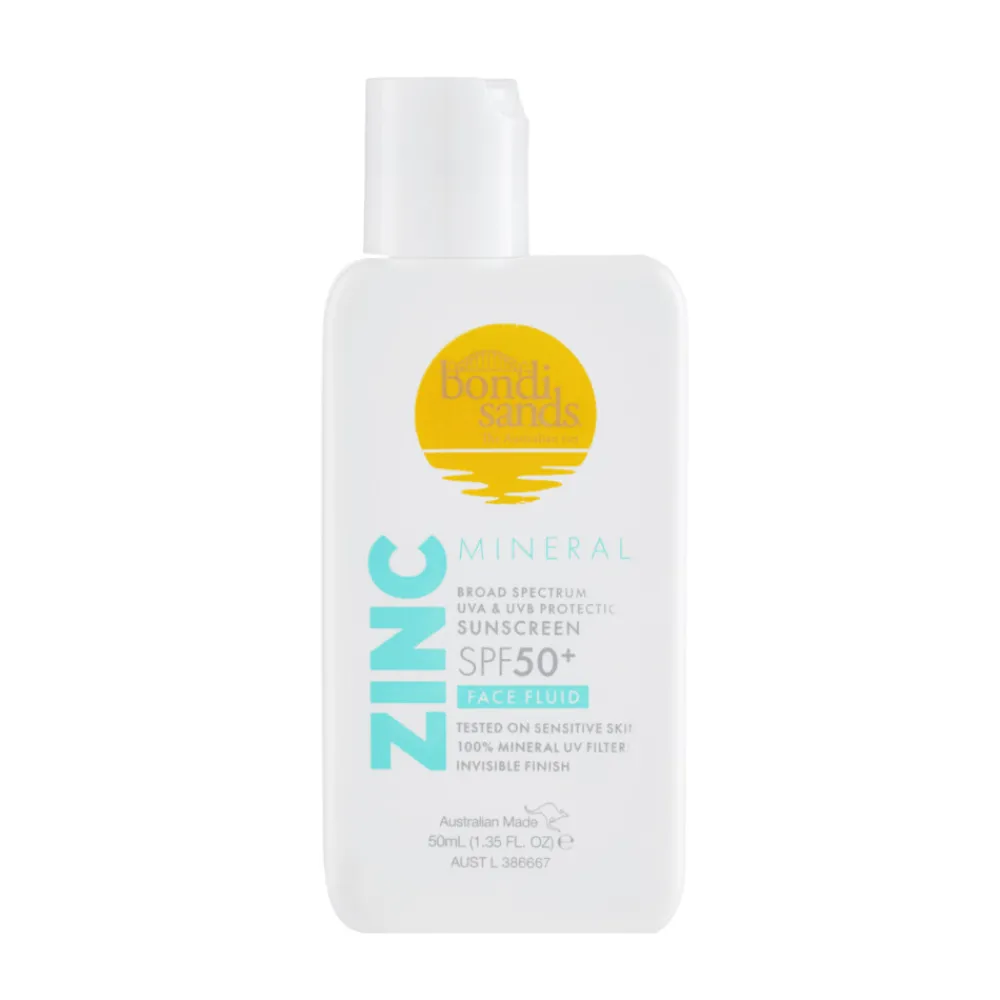 Zinc Mineral Sunscreen Face Fluid SPF 50+ 50 ml^Bondi Sands Discount