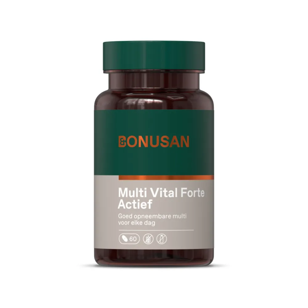 Multi Vitaminen En Mineralen<Bonusan Multi Vital Forte Actief 60 tabletten