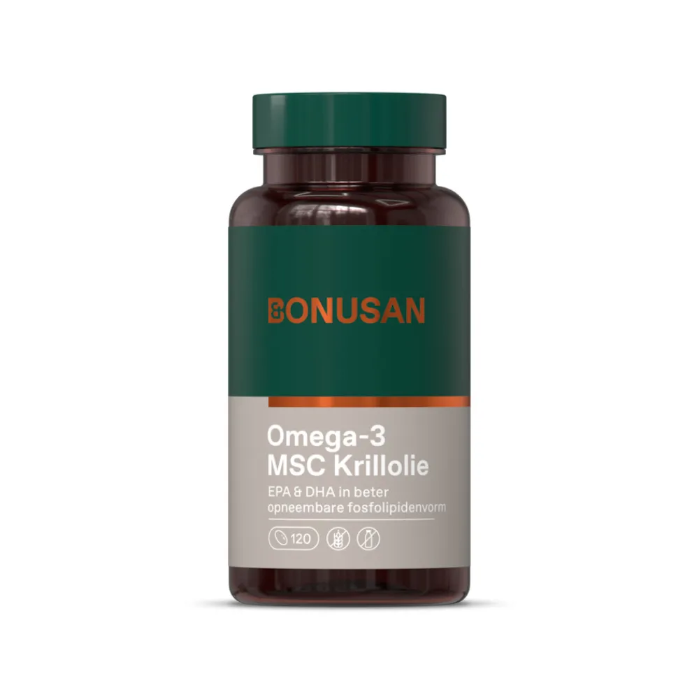 Speciale Bestanddelen<Bonusan Omega 3 MSC Krillolie 120 softgels