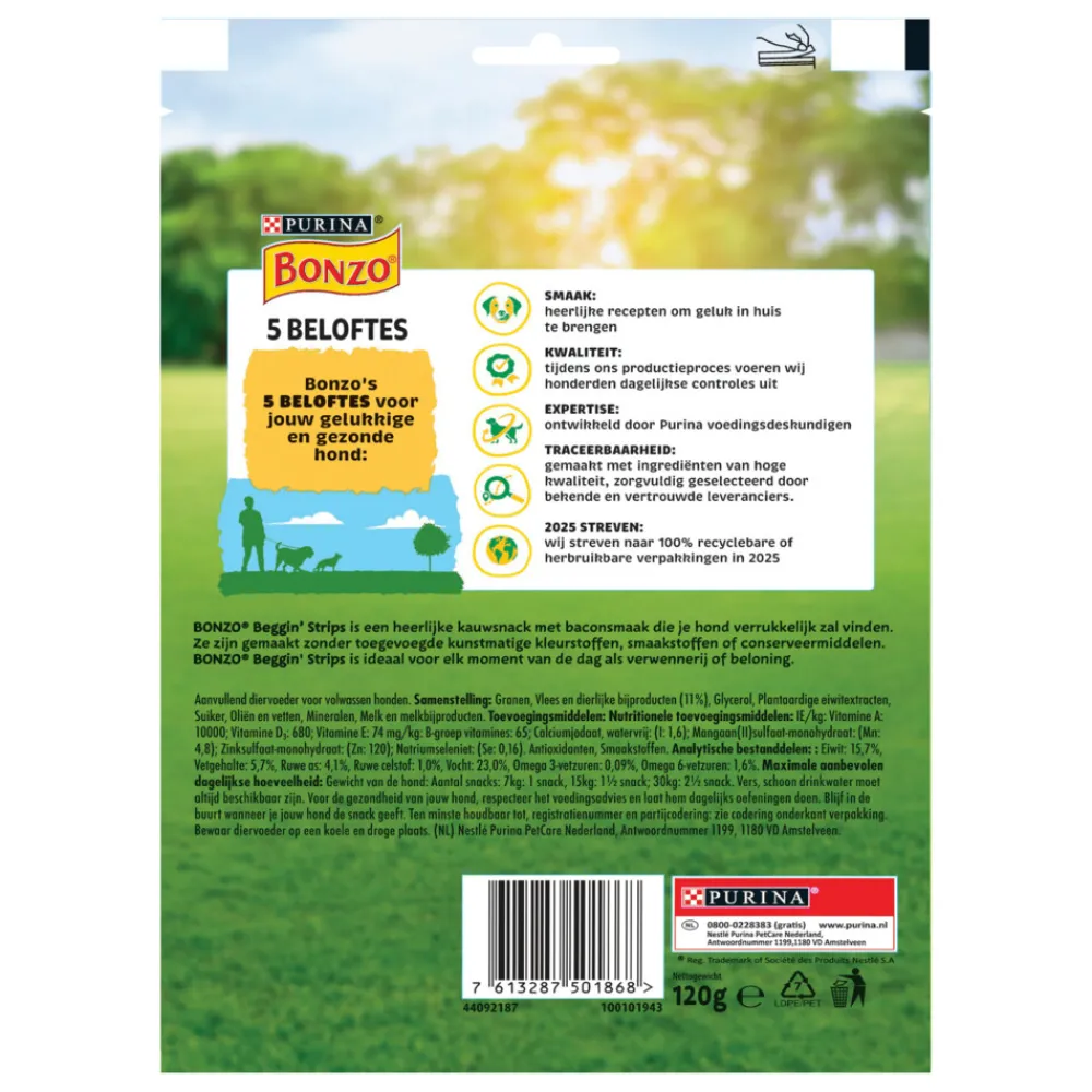 Best Beggin Strips Bacon 120 gr Snacks