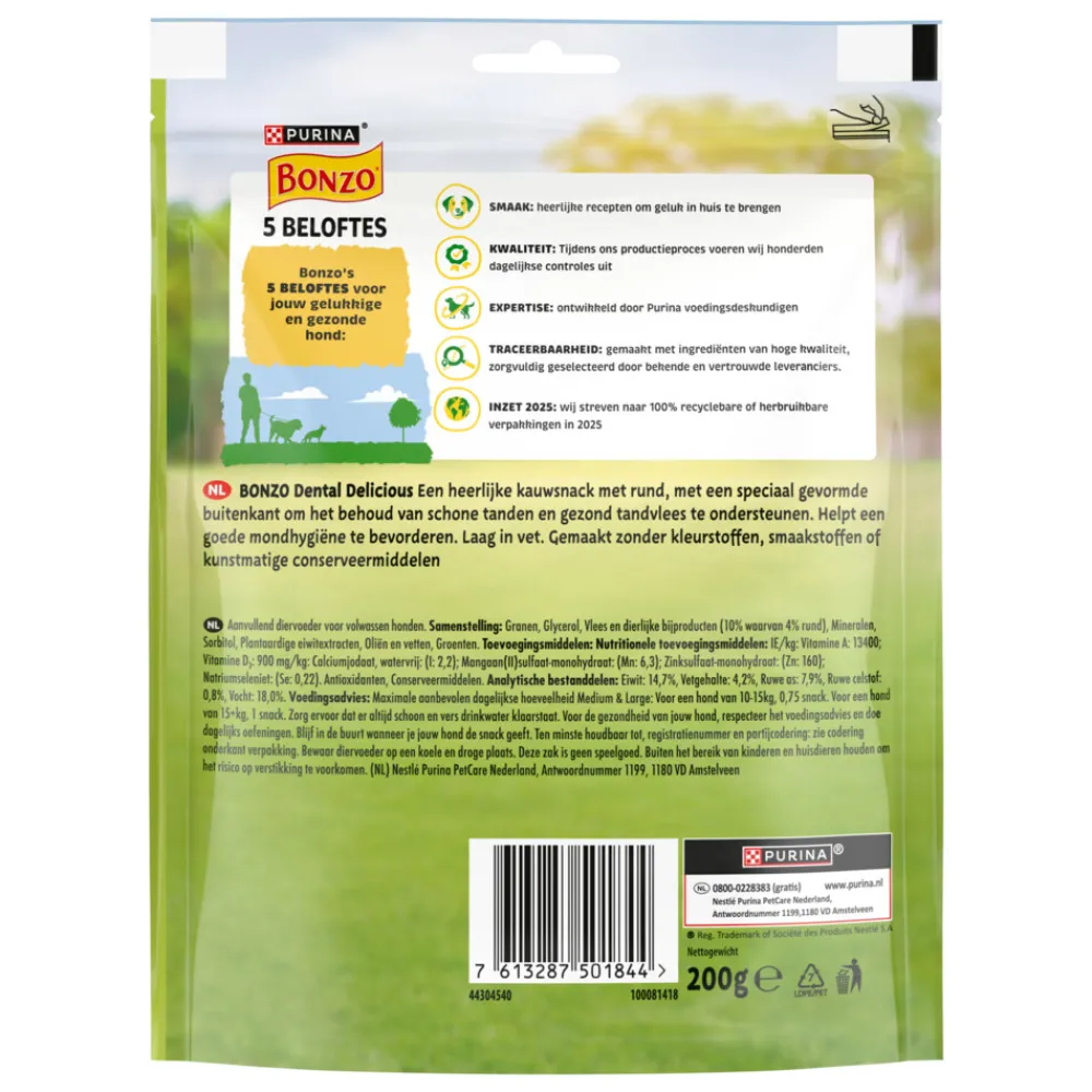 Dental Fresh Rund 200 gr^Bonzo Best