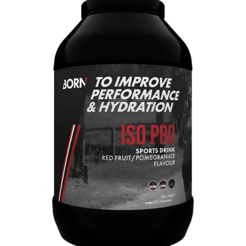 Sportvoeding & Drank<Born Drink Iso Pro Red Fruit 2 kg