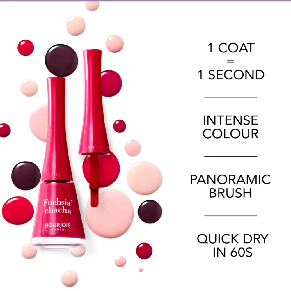 Nagellak<Bourjois 1 Seconde Nagellak 13 Bouquet of Roses 9 ml