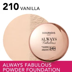 Always Fabulous Compact Foundation Vanilla 210 11 gr^Bourjois Online