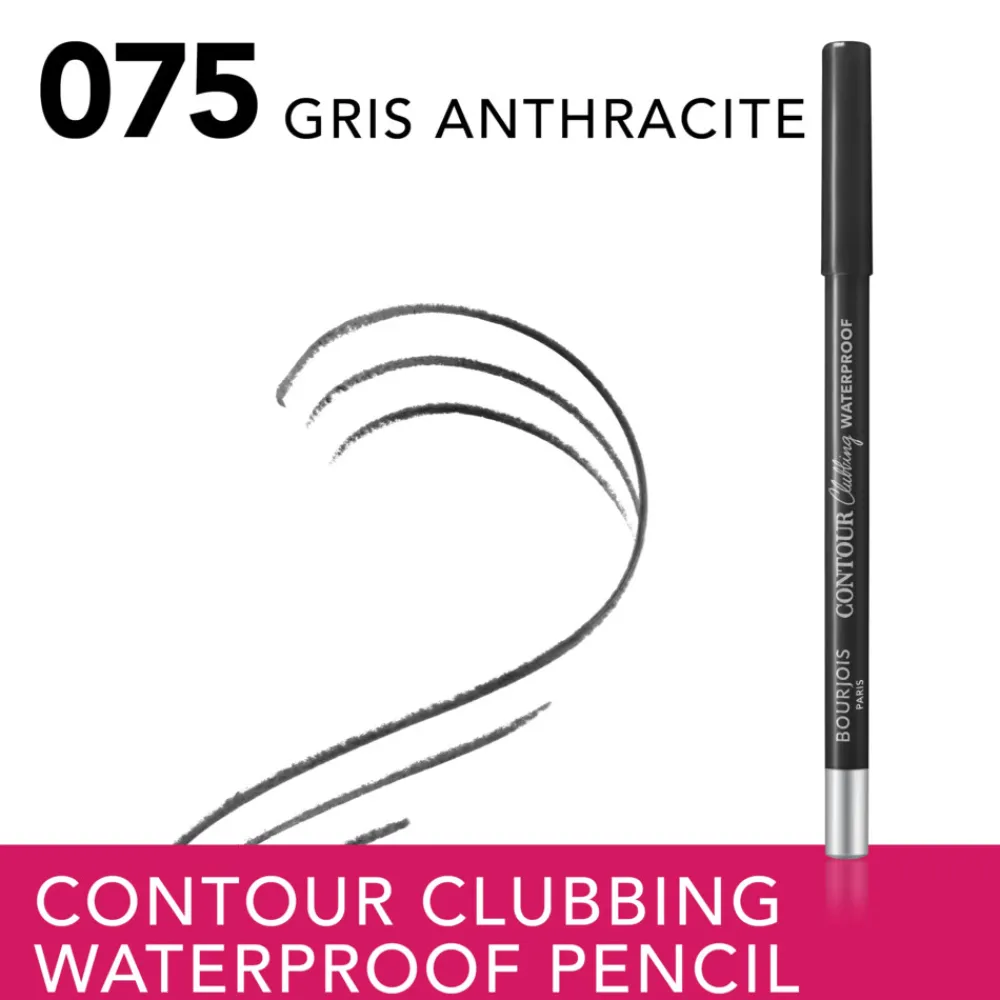 Contour Clubbing Waterproof Oogpotlood Gris Anthracite 75 1.2 gr^Bourjois Discount