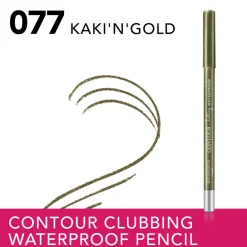 Contour Clubbing Waterproof Oogpotlood Kaki'n'gold 77 1.2 gr^Bourjois Discount