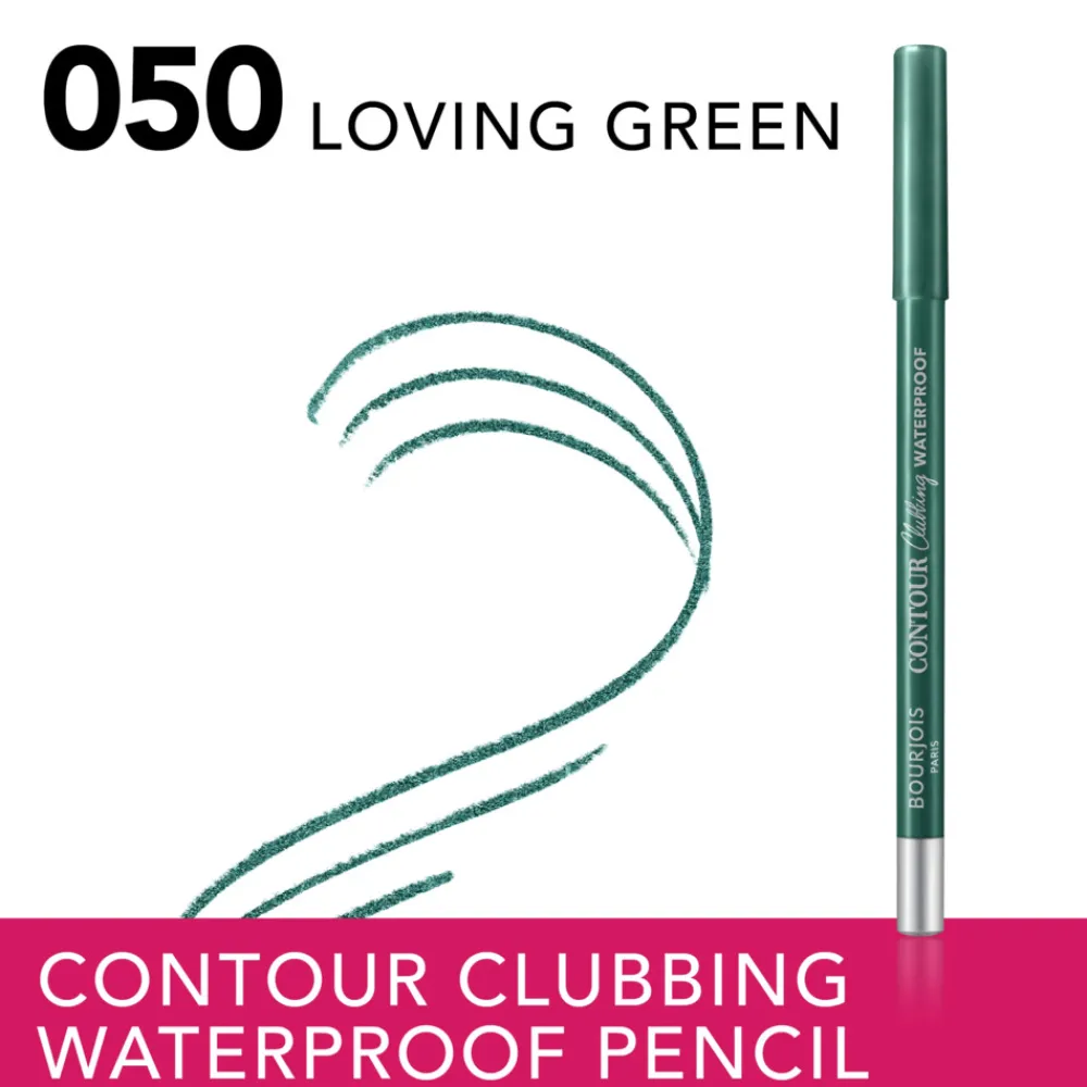 Oogpotlood<Bourjois Contour Clubbing Waterproof Oogpotlood Loving Green 50 1.2 gr