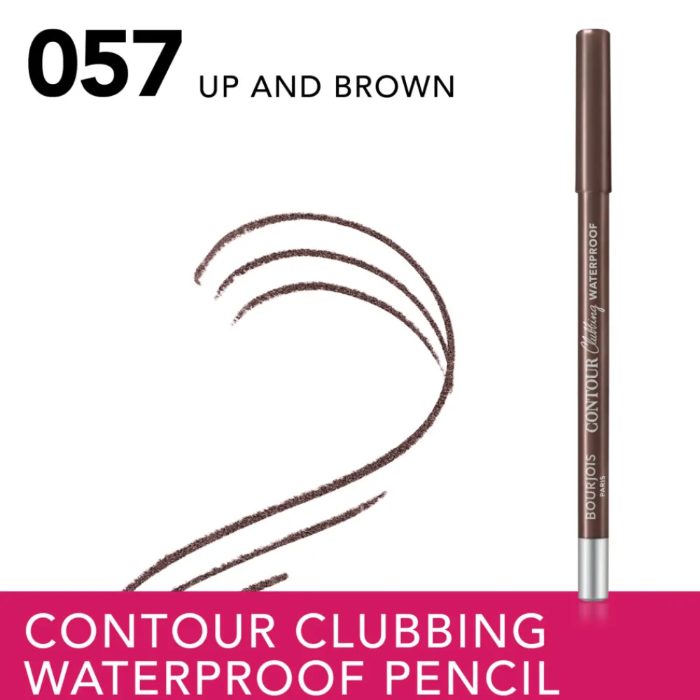 Contour Clubbing Waterproof Oogpotlood Up And Brown 57 1.2 gr^Bourjois Hot