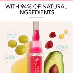 Hot Healthy Mix Clean S.O.S Lip Oil 03 Straw’Bisous 4,5 ml Lipgloss