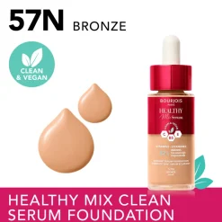 Healthy Mix Serum Foundation 57 Bronze 30 ml^Bourjois Hot