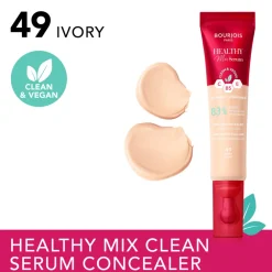 Concealer<Bourjois Healthy Mix Serum Concealer Ivory 49 11 ml