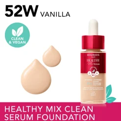 Foundation<Bourjois Healthy Mix Serum Foundation 52 Vanilla 30 ml