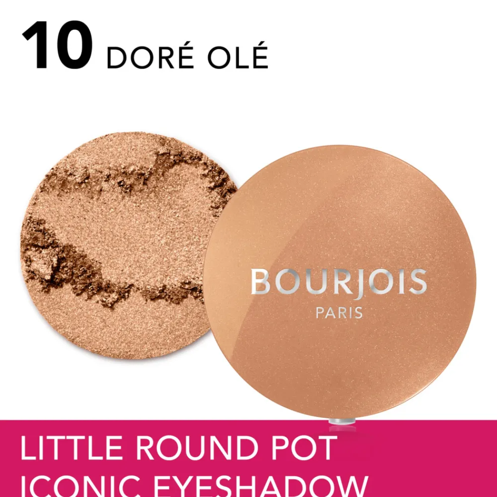 Oogschaduw<Bourjois Little Round Pot Eyeshadow 10 Dore ole 1.2 gr