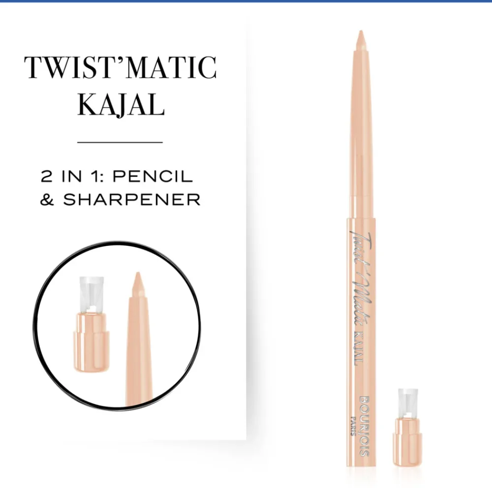 Oogpotlood<Bourjois Twist'matic Kajal Oogpotlood 04 Beige Sables 0.2 gr