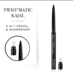 Twist'matic Kajal Oogpotlood 01 Char'khol 0.2 gr^Bourjois Best