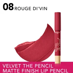 Lipstick<Bourjois Velvet The Pencil Lipstick Di'vin 8 1.8 gr