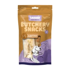 Butchery Rabbit Paws Hondensnack 100 gr^Braaaf Discount
