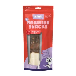 Snacks<Braaaf Geperst Bot Hondensnack Eend 20 cm 175 gr