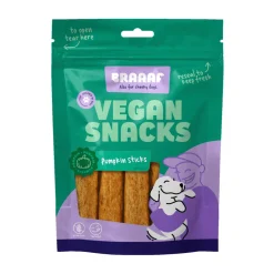 Snacks<Braaaf Sticks Hondensnack Pompoen 12 cm 80 gr
