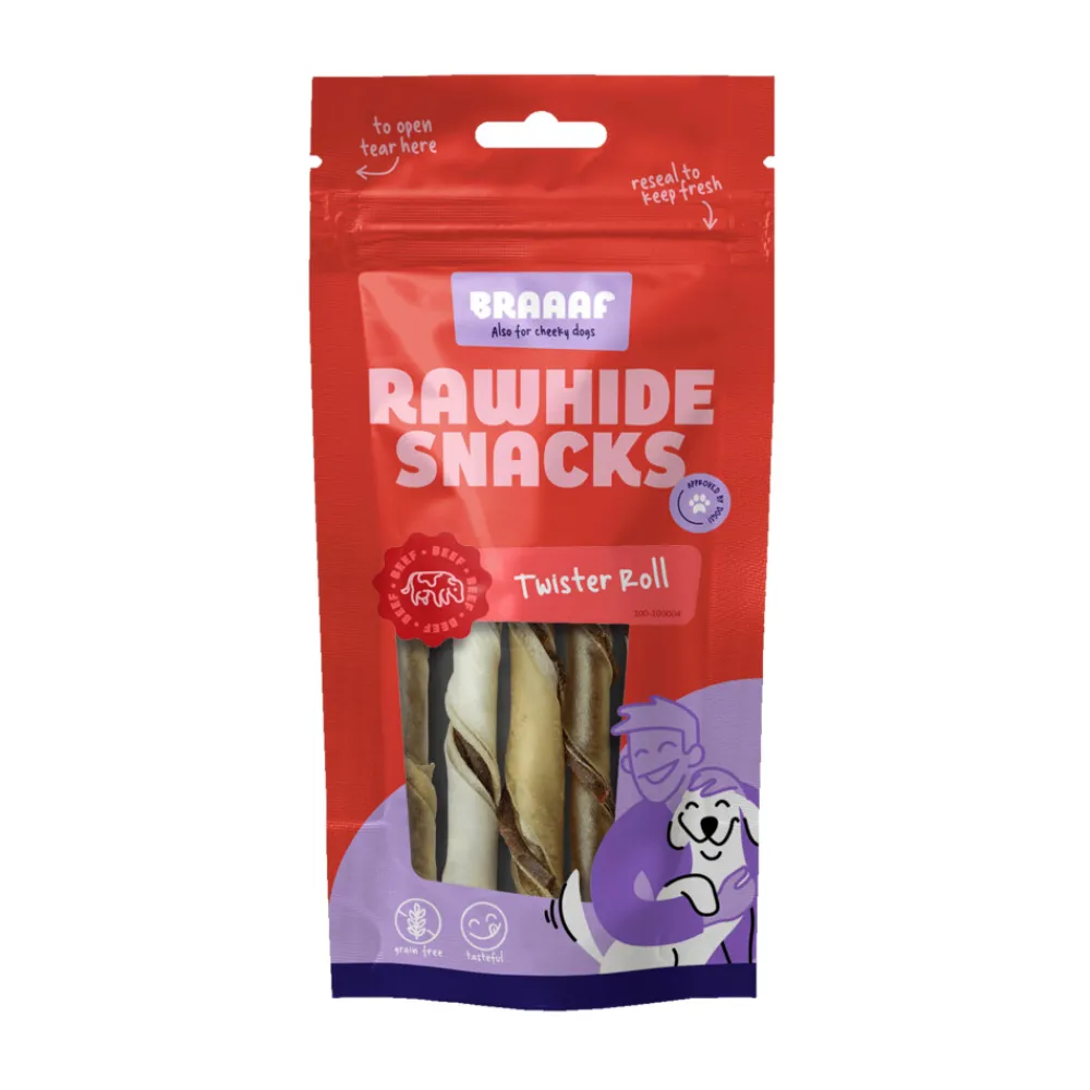 Twister Rolls Hondensnack 14 cm 100 gr^Braaaf Clearance