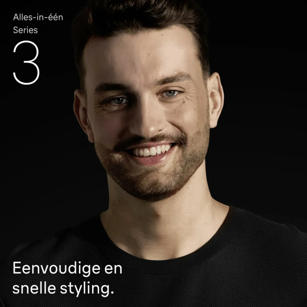 Baardtrimmer en Tondeuse All-in-One Series 3 AIO3540^Braun Discount