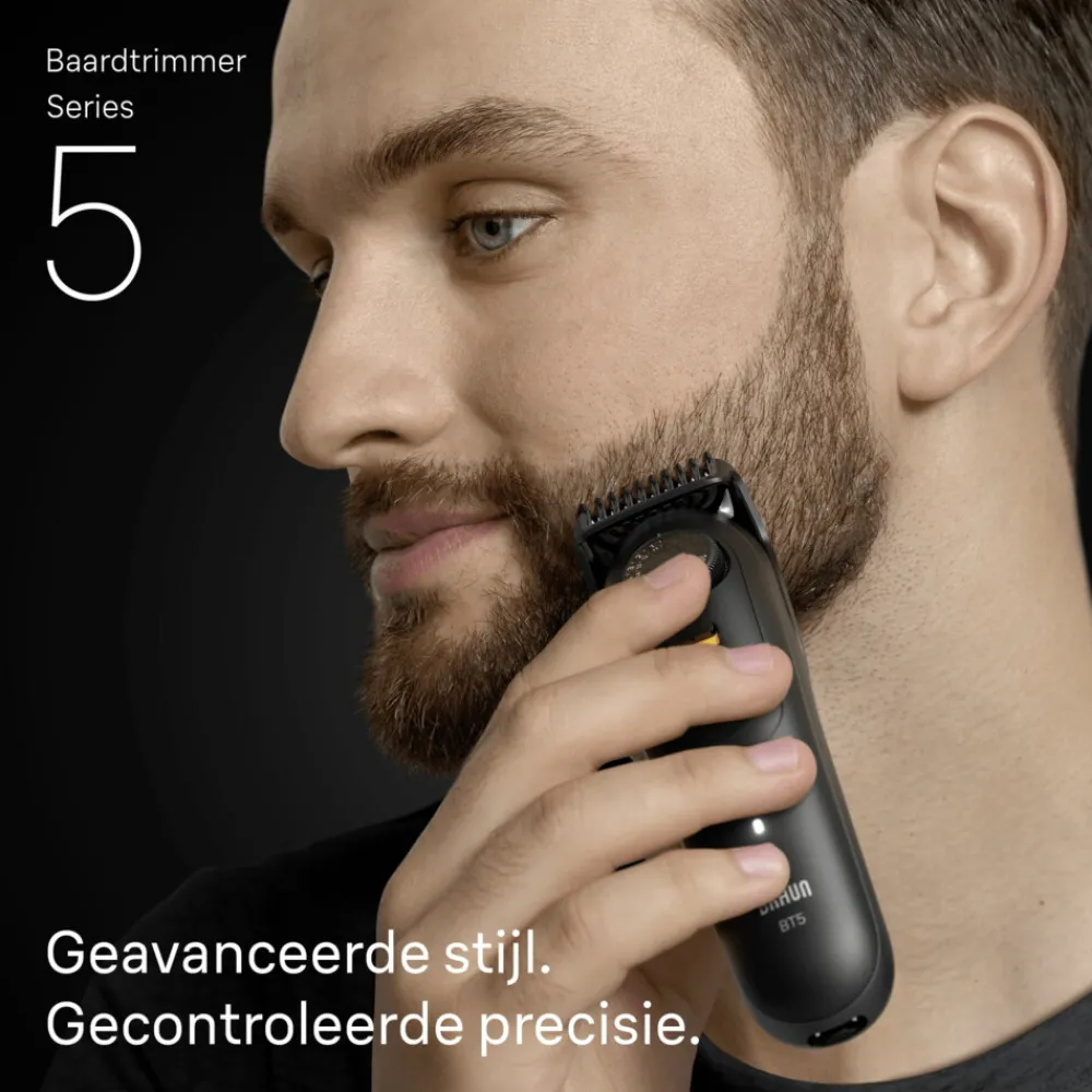 Baardtrimmer Series 5 BT5500 Zwart^Braun Clearance