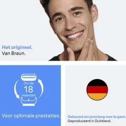 Scheren & Ontharen<Braun Elektrisch Scheerapparaat Vervangingskop Series 3 21B