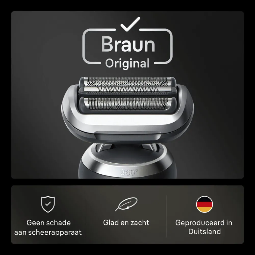 Elektrisch Scheerapparaat Vervangingskop Series 7 74S^Braun Hot