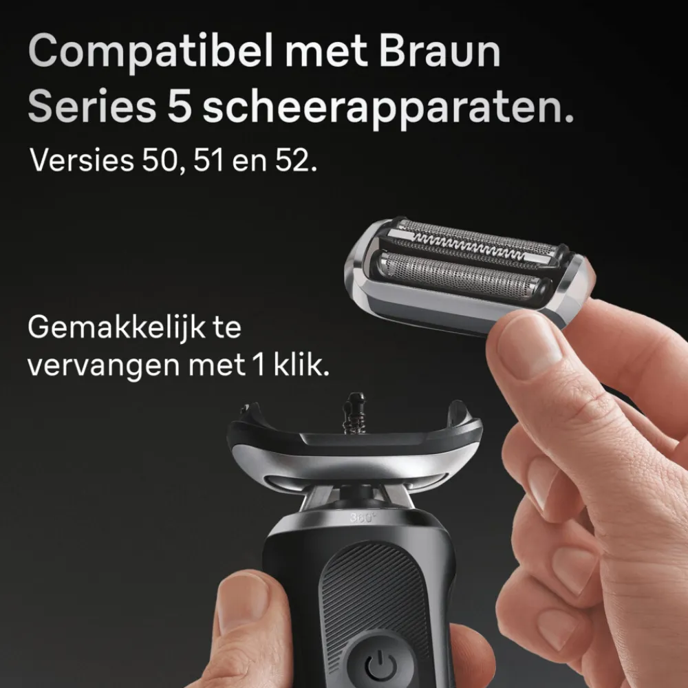 Elektrisch Scheerapparaat Vervangingskop Series 7 74S^Braun Hot