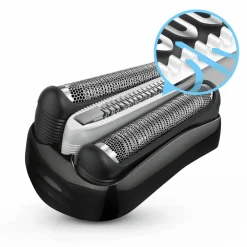 Scheren & Ontharen<Braun Elektrisch Scheerapparaat S3 ProSkin 3045s Zwart/Blauw