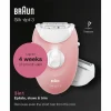 Outlet Epilator Silk·épil 3 277 Wit/Rose Heren Scheren & Ontharen